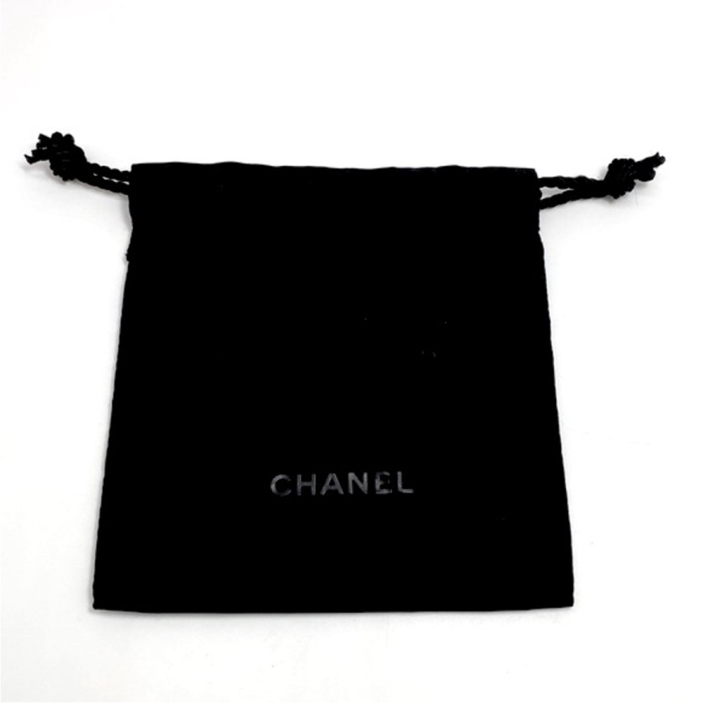 Chanel Authentic Bag Duster  Small Make up NEW 5.75x6 black new